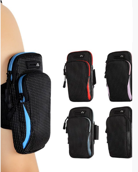 Outdoor Sports Arm Bag, Mobile Phone Arm Strap, Running Wrist Bag, Multifunctional Cycling Starry Sky Mobile Phone Arm Bag, Men's And Women's Styles_voghion.com