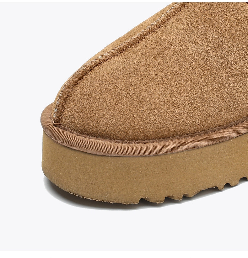 Designer Snow Boots Classics Slippers Women Fur Slides Men Sand Ultra Mini Platform Boot Slip-on Les Petites Suede Non Slip, Toe Cap Slippers Designer_voghion.com