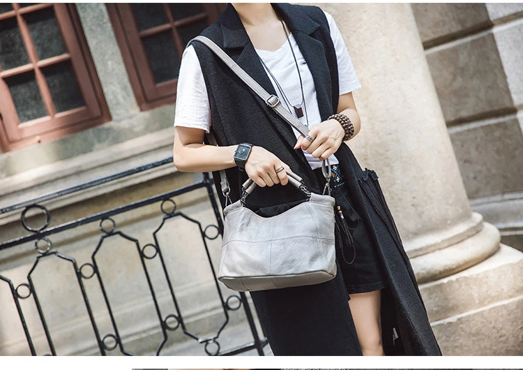 Women's Handbag, Handbag, Top Layer Cowhide, Women's Handbag, Chain Bag_voghion.com