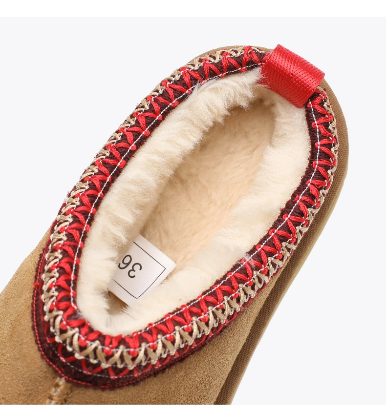 Designer Snow Boots Classics Slippers Women Fur Slides Men Sand Ultra Mini Platform Boot Slip-on Les Petites Suede Non Slip, Toe Cap Slippers Designer_voghion.com