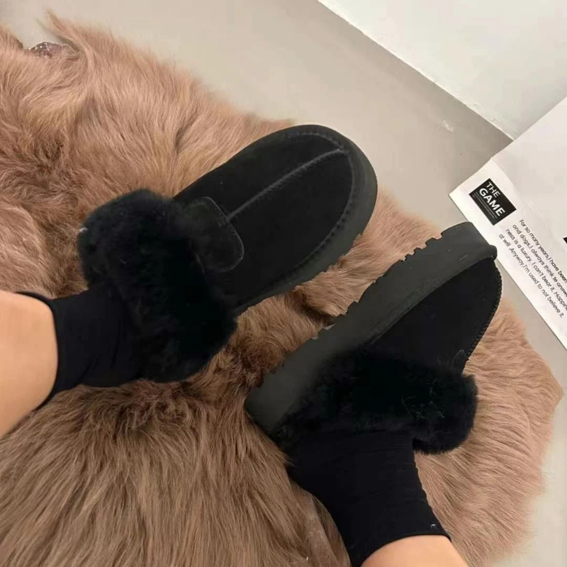 Winter Tazz Slippers Womens Tasman Snow Boots Classic Maroon Sand Mustard Seed Ultra Mini Platform Shoes Suede Wool Designer Men Fur Slides Size_voghion.com