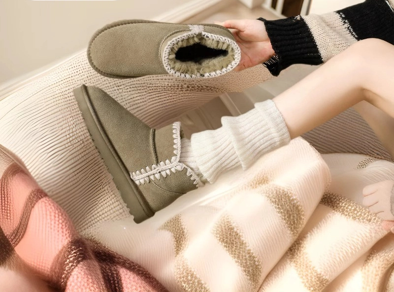 Bottes de neige d'hiver pour femmes, chaussures pour hommes, bottines d'automne et d'hiver, bottes chaudes à la mode pour femmes et hommes, baskets de sport en plein air, 2025_voghion.com