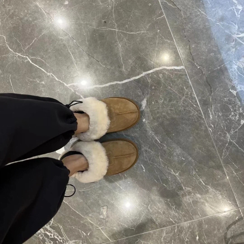 Winter Tazz Slippers Womens Tasman Snow Boots Classic Maroon Sand Mustard Seed Ultra Mini Platform Shoes Suede Wool Designer Men Fur Slides Size_voghion.com