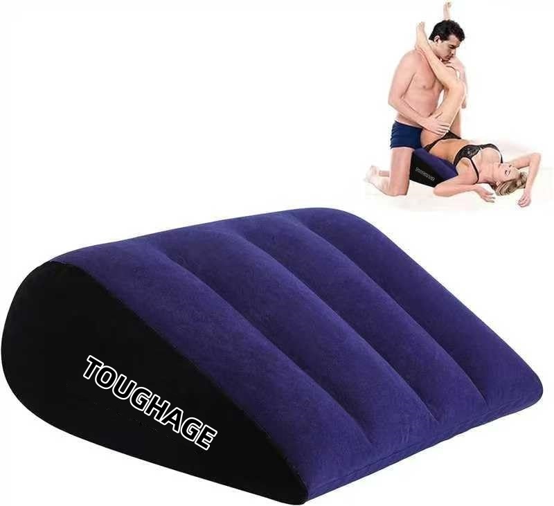 Sex Toys Adult Toys Pillow Position Cushion Triangle Inflatable Furniture Couples Toy Positioning For Deeper Position Support Pillow Men Women Couples_voghion.com