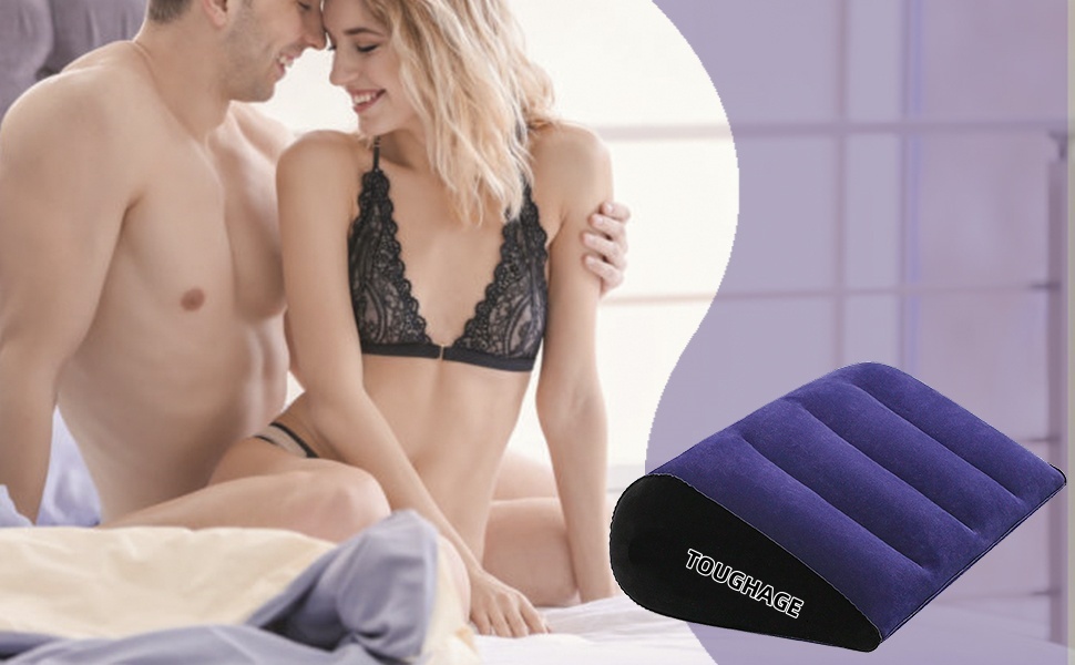 Inflatable Position Cushion For Couples Triangle Support Pillow_voghion.com